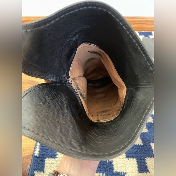 Frye Paige Cuff Tall Riding Boots | Black | Size 8.5 - Picture 15 of 16